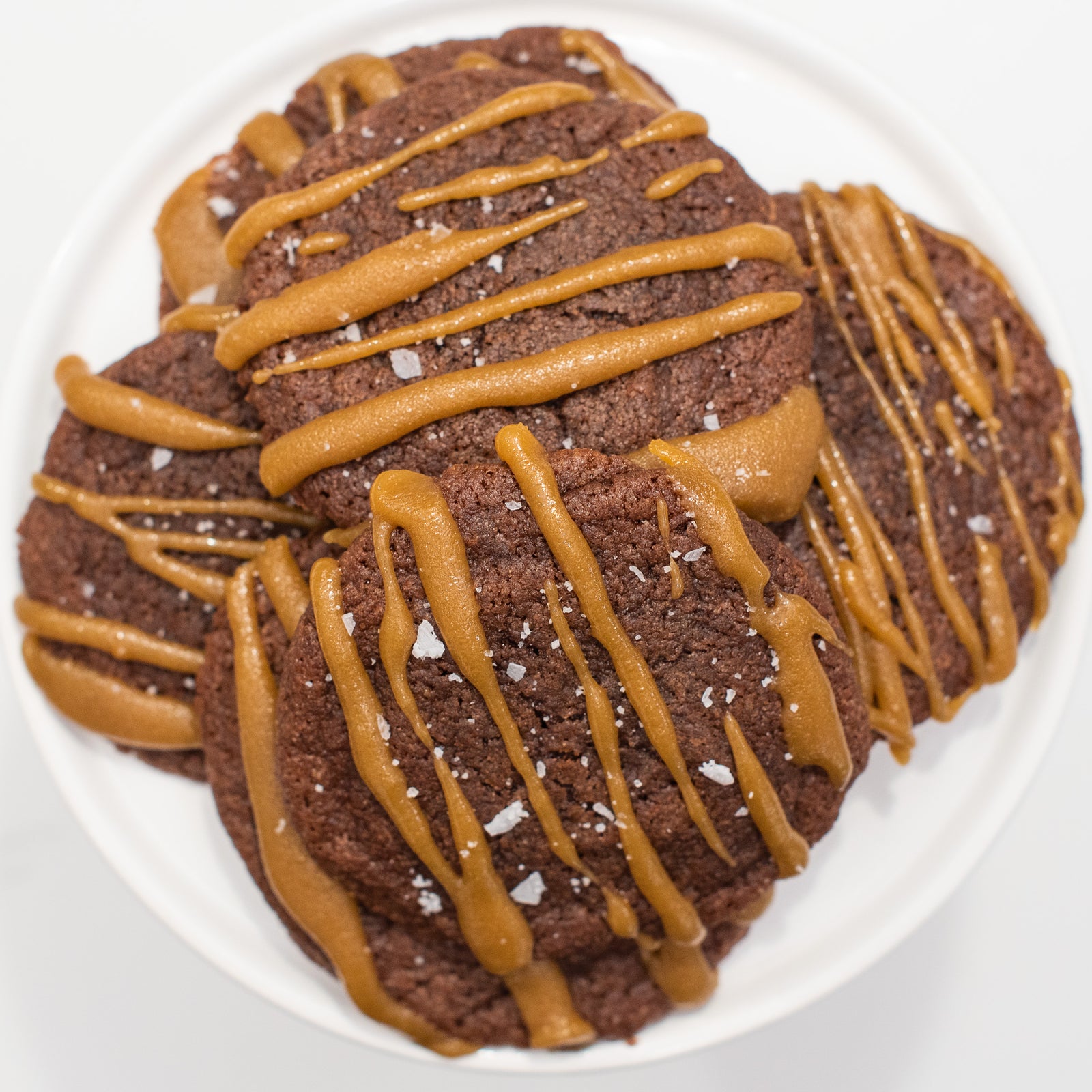 Chocolate Caramel LOVE Cookies