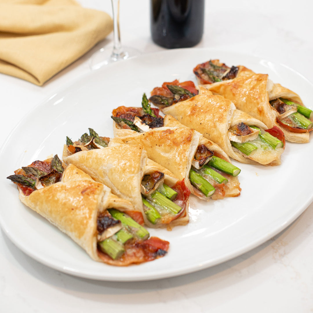 Asparagus Prosciutto Tascas (Pockets)