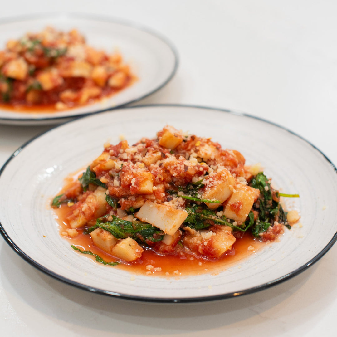 Heart of Palm Porcini Greens