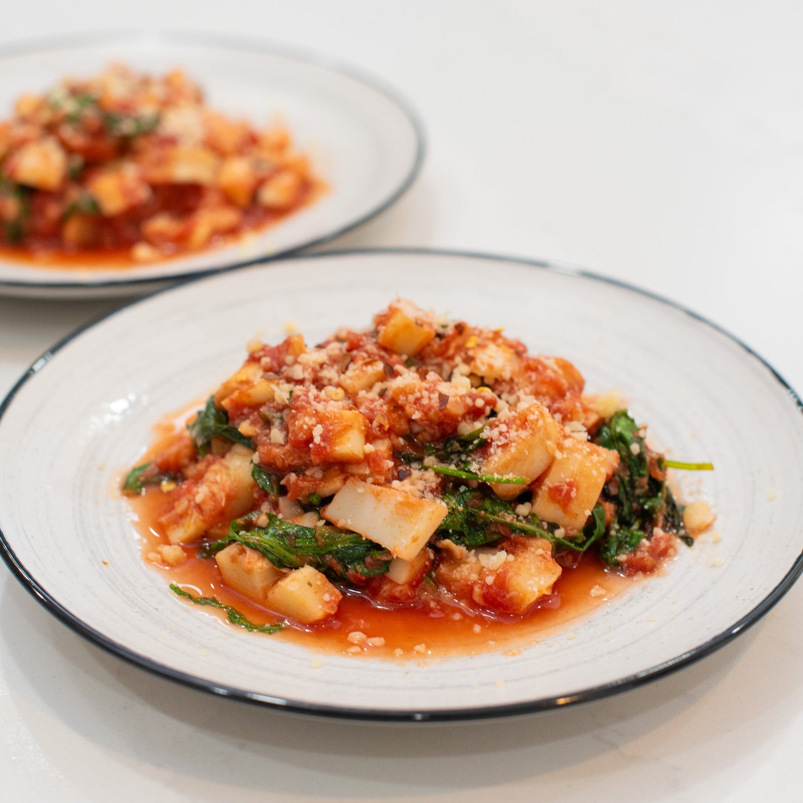 Heart of Palm Porcini Greens