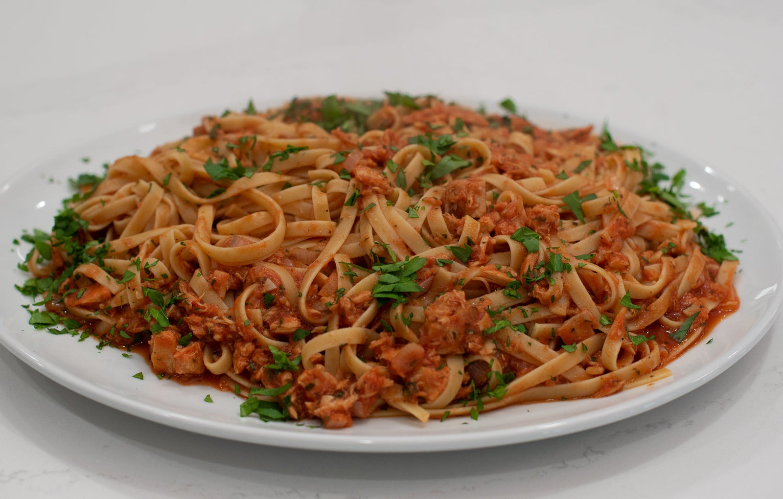 Fettuccine con Tonno