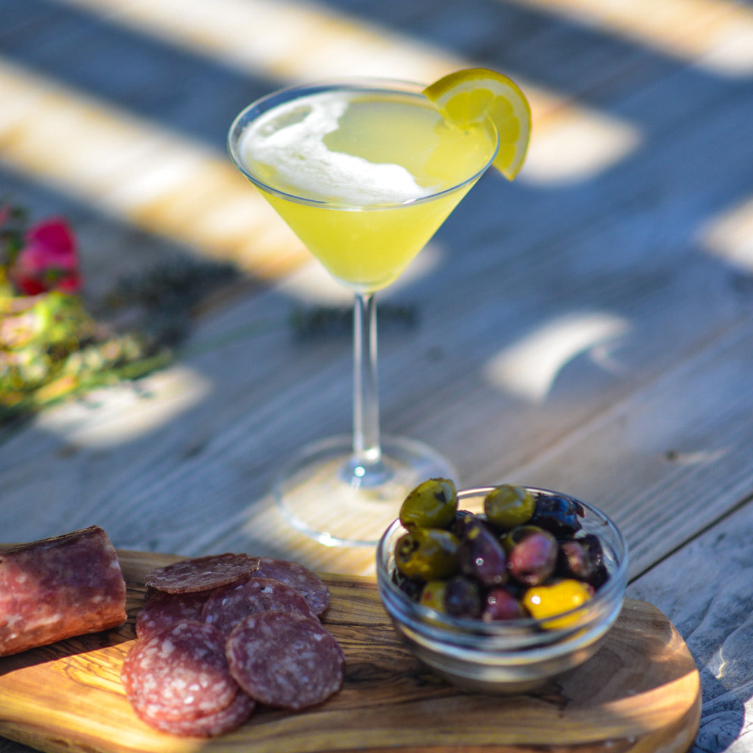 The Golden Hive Martini