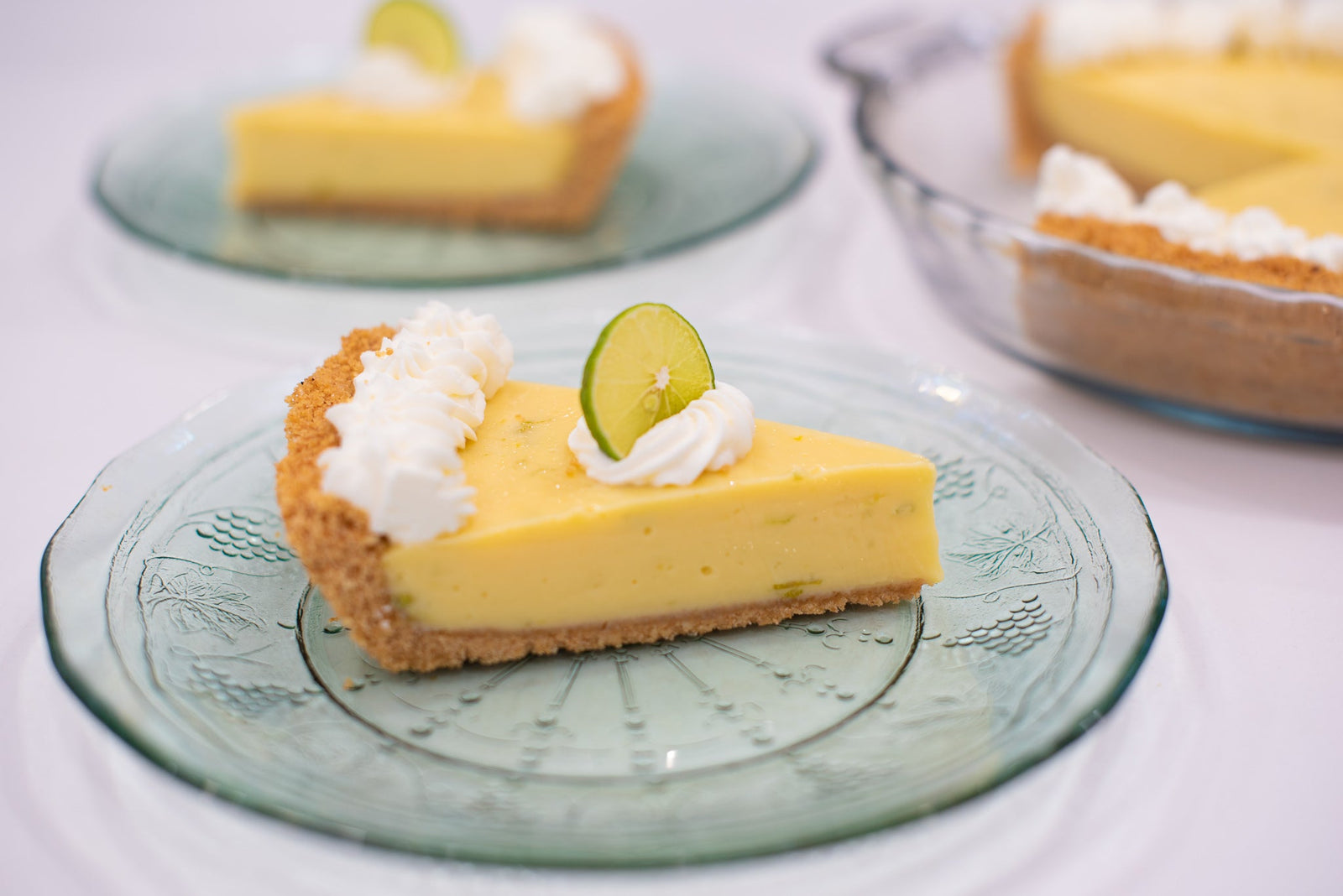 Sweet Lime Pie with a Citrus Sea Salt Crust