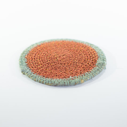 Hand-Woven Seagrass Coasters