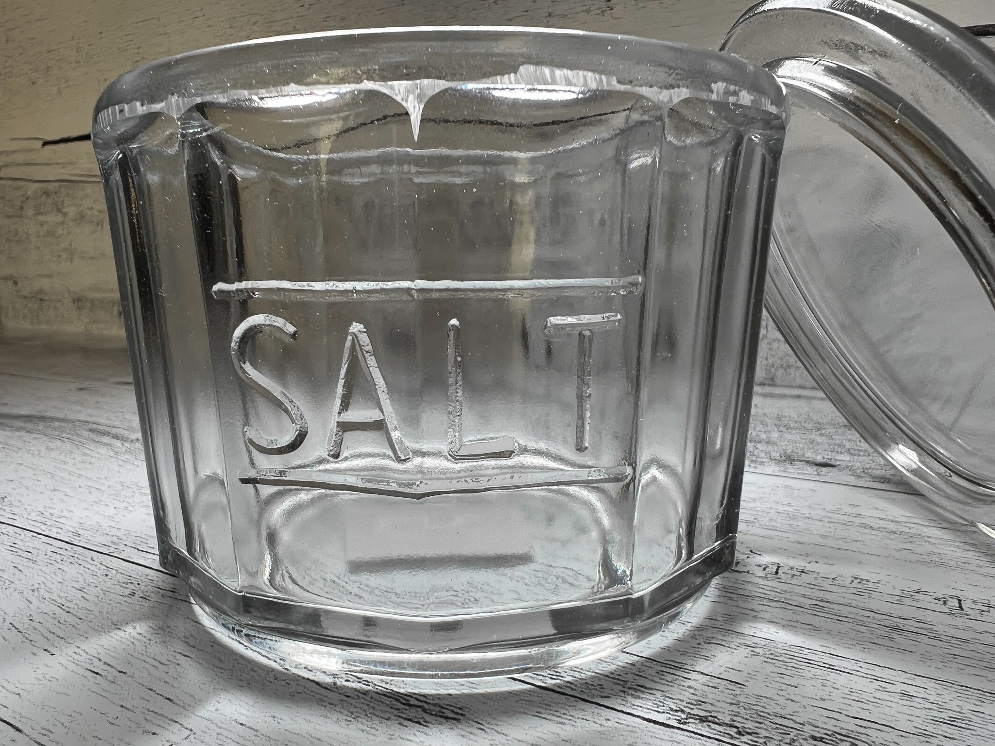 Pressed Glass Salt Cellar